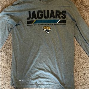 Grey NFL jaguars long sleeve